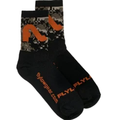 Flylow Gear Men's Camo 4" Bike Sock